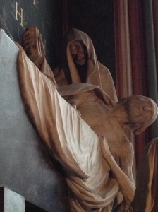 This was in Notre Dame. I don't know what it was, but CREEPY, yes?