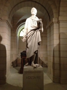 Voltaire's tomb.